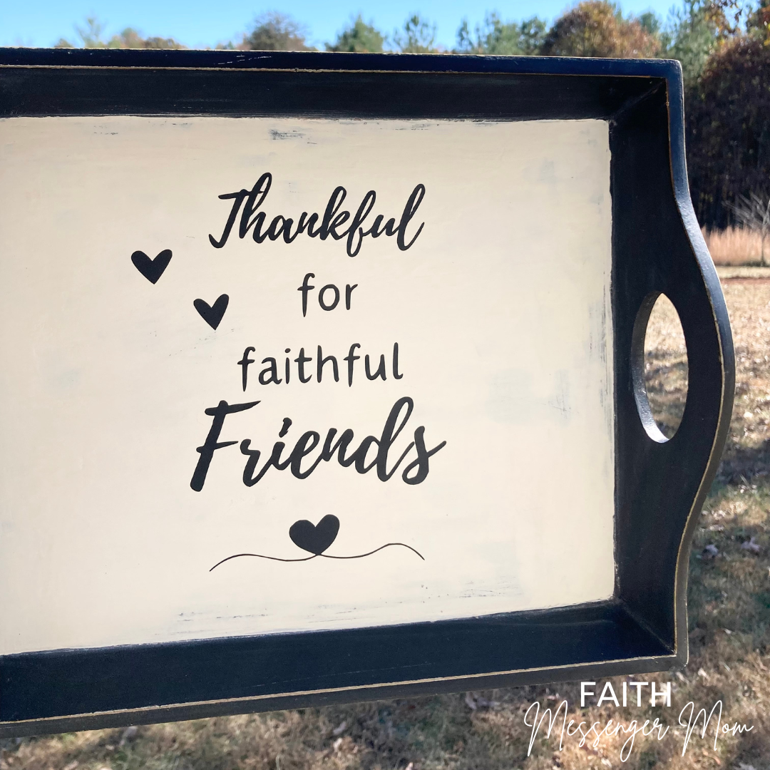 How To Make An Easy Thankful Sign