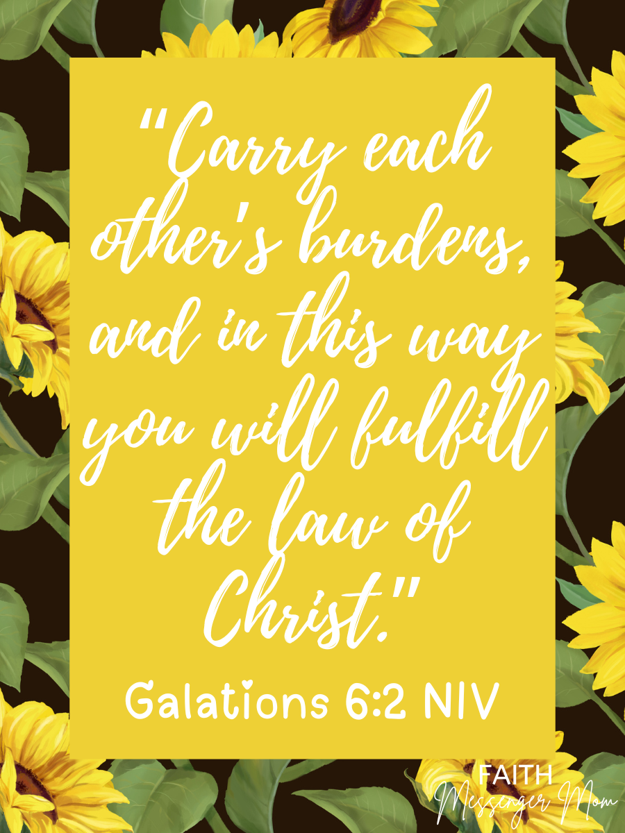 How To Carry Each Others Burdens